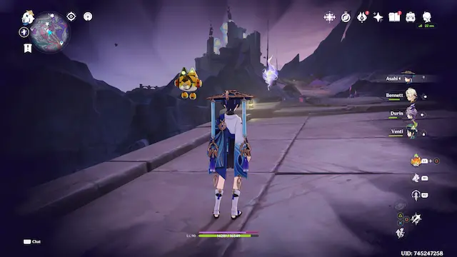 Ashveil Peak Lunoculus Collectables: ##10 Near the teleport, on the bridge