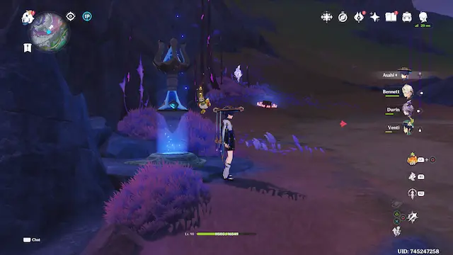 Ashveil Peak Lunoculus Collectables: ##15 Right next to the teleport