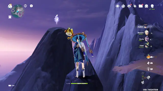 Ashveil Peak Lunoculus Collectables: ##9 Near the previous one, on top of a rock