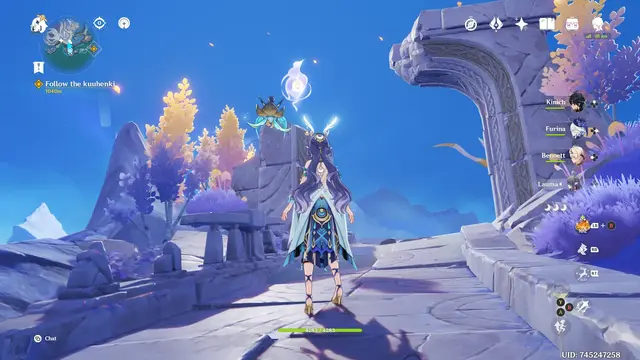 Hiisi Island Lunoculus Collectables: ##1 Near the Statue of Seven if you follow the way to the Frostmoon Scions