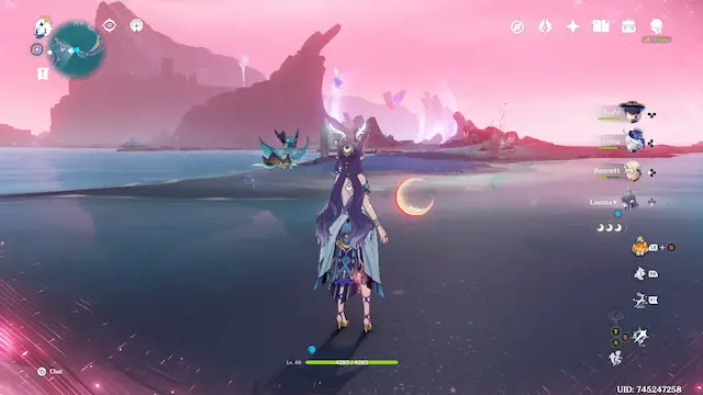 Hiisi Island Lunoculus Collectables: ##20 Floating near the waypoint