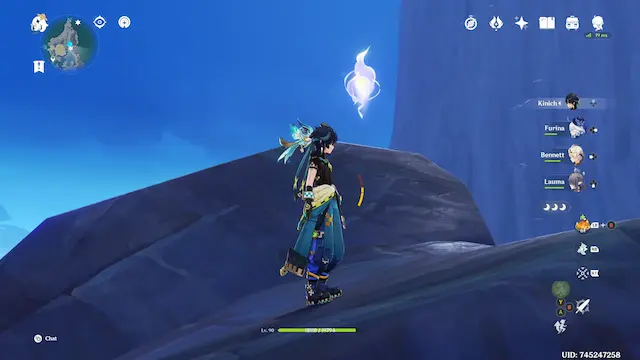 Hiisi Island Lunoculus Collectables: ##31 On top of the mountain tip