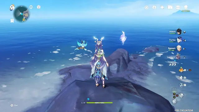 Hiisi Island Lunoculus Collectables: ##32 At the edge of the water