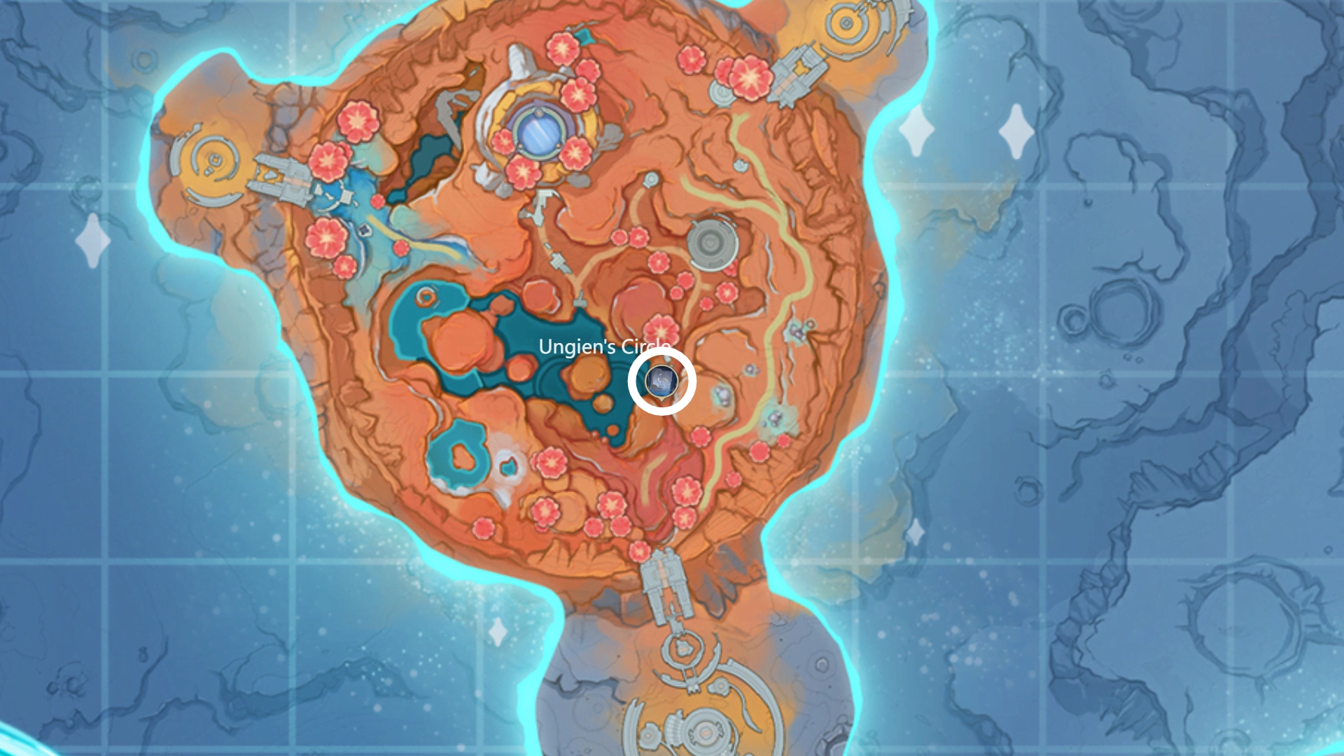 Lunar Highlands Evermoon Seal Map Location