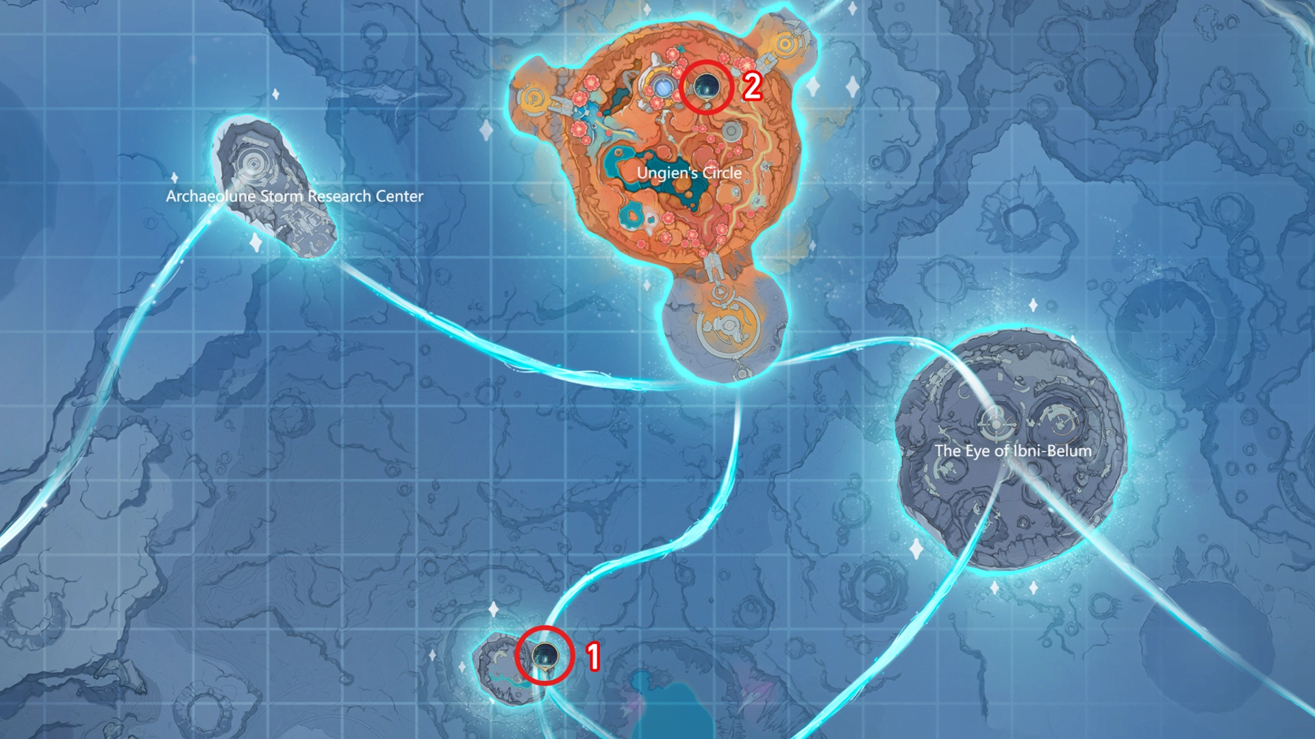 Lunar Highlands Shrine Location