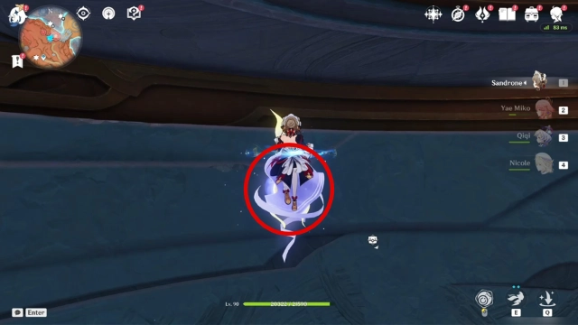 Lunar Highlands Lunoculus Collectables: #22 Inside a building protected by an Archaeolune Energy Barrier. Take the Archaeolune Energy from the nearby Ancient Moon Pearl and throw it to the barrier