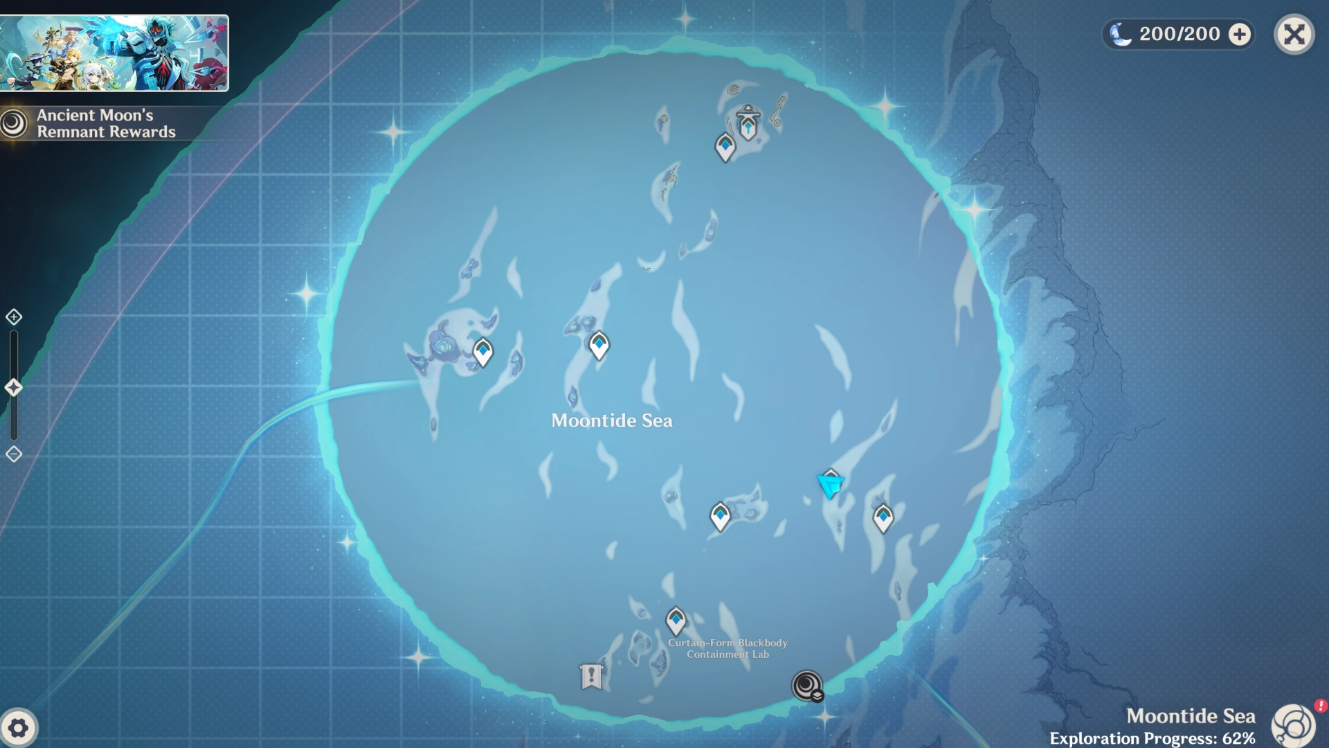 Moontide Sea Map Location