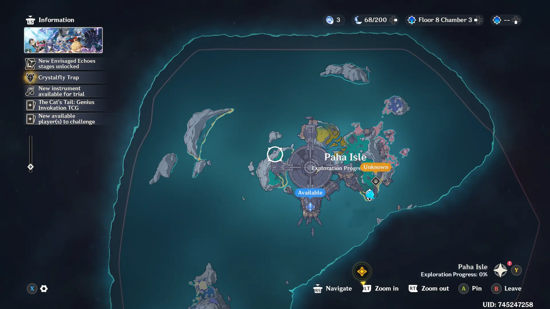 Paha Isle Map Location