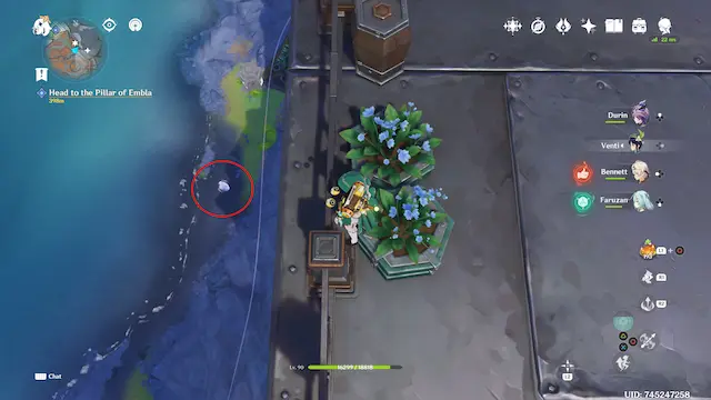 Voidsea Outlook Lunoculus Collectables: ##11 Down Piramida as well. Fly down from the town or use the Kuuvahki line, it drives over it