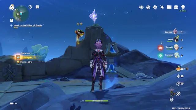 Voidsea Outlook Lunoculus Collectables: ##17 Right at the teleport on the beach over the ruin