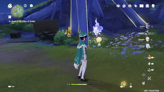 Voidsea Outlook Lunoculus Collectables: ##22 Use the Kuuvahki lightbulbs nearby and shoot it towards the crystal structure to break it. The Oculi is inside