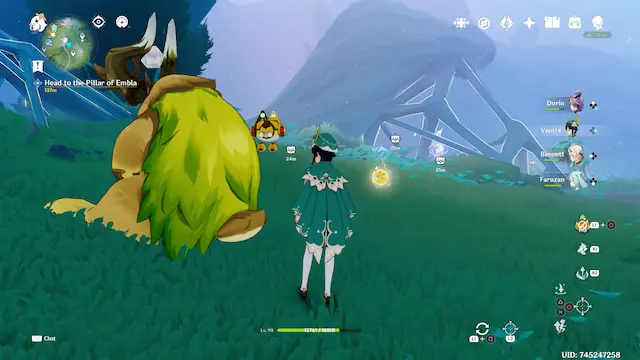 Voidsea Outlook Lunoculus Collectables: ##23 Similar to the previous one, break the crystal with the Rino pet