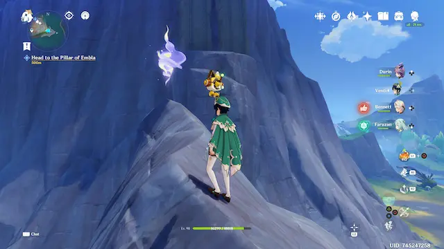 Voidsea Outlook Lunoculus Collectables: ##9 Under Piramida near the water