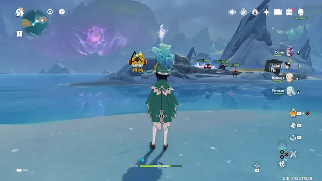 Wavechaser Plain Lunoculus Collectables: ##10 Behind the teleport on top of a flower near enemies