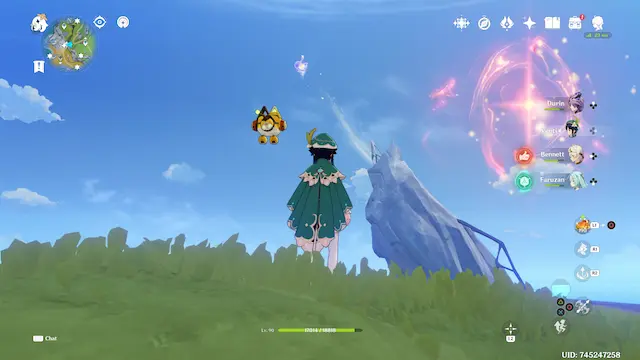 Wavechaser Plain Lunoculus Collectables: ##12 In the air, use the Kuuvahki system nearby to reach it