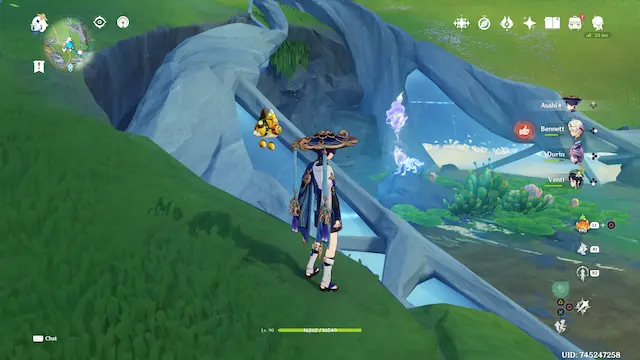 Wavechaser Plain Lunoculus Collectables: ##19 In between crystal structures, with a ghostly wolf nearby