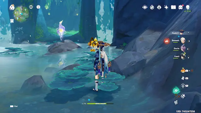 Wavechaser Plain Lunoculus Collectables: ##20 In the water at the entrance of an underground zone 