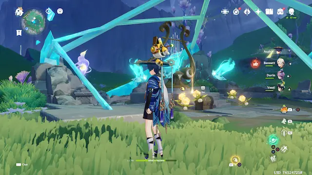 Wavechaser Plain Lunoculus Collectables: ##25 For this one and the next two oculi, follow the quest that triggered when you got near the triangle crystal structure. It is called <strong>Echoes of a Forgotten Song</strong>. Simply shoot the lightbulbs on the crystal structure to erase it