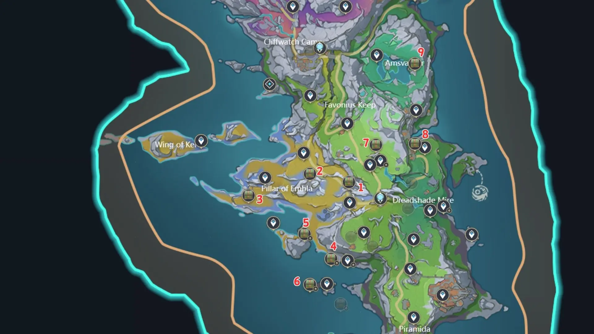 Ashveil Peak Remarkable Chests