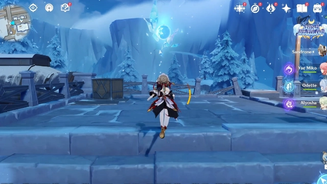 Everfrozen Earth Cryoculus Collectables: #17 At the top of the stairwell