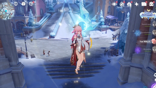 Everfrozen Earth Cryoculus Collectables: #37 Floating in front of the Statue of the Seven