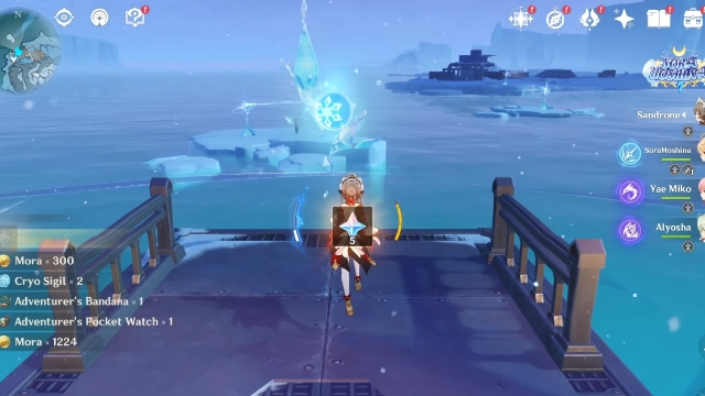 Everfrozen Earth Cryoculus Collectables: #55 At the edge of the platform