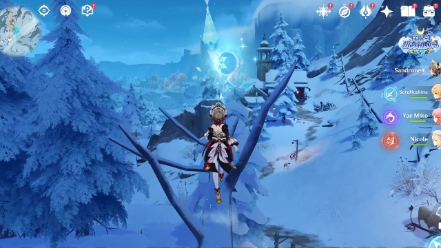 Everfrozen Earth Cryoculus Collectables: #6 On top of the tree