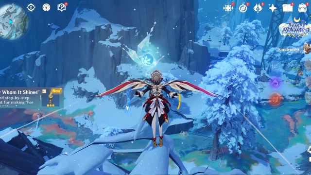 Everfrozen Earth Cryoculus Collectables: #8 On top of the tree