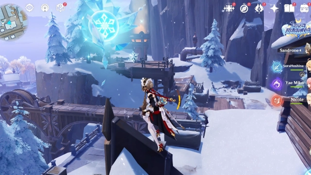 Everfrozen Earth Cryoculus Collectables: #9 Above the roof of a building