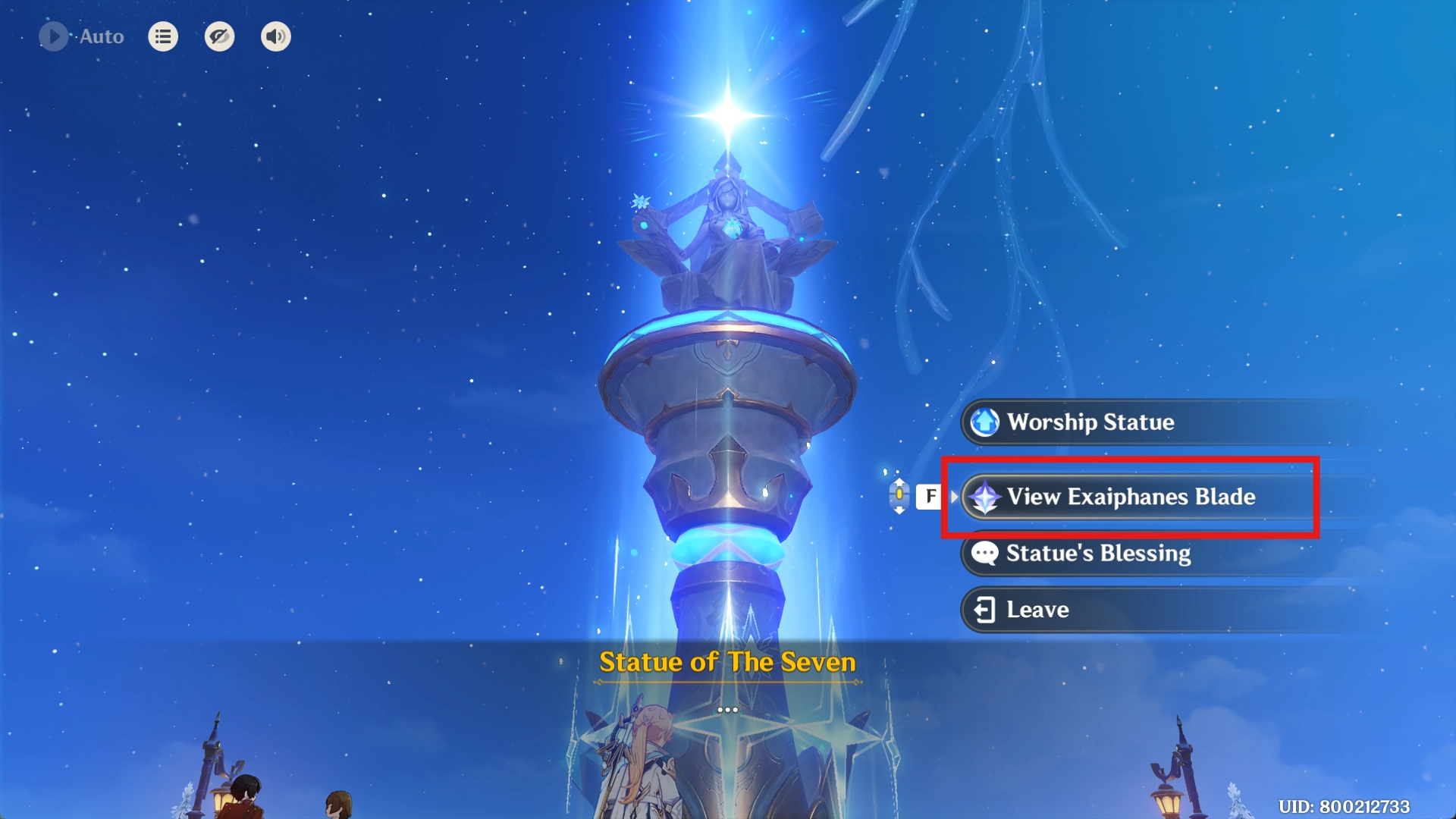 Exaiphanes Blade Archon Quest in Genshin Impact