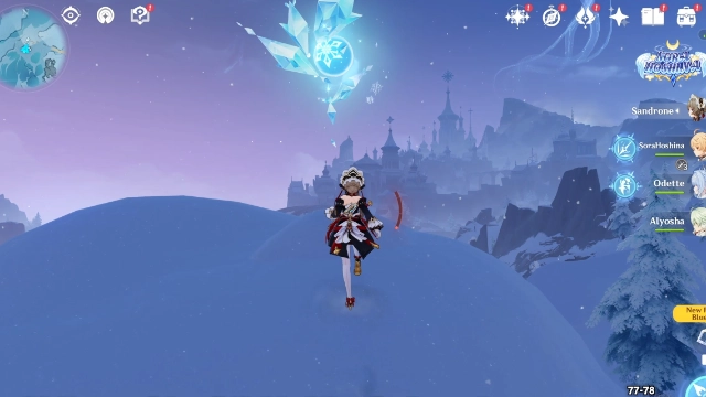 Fellfrost Peak Cryoculus Collectables: #1 Climb to the top of the igloo