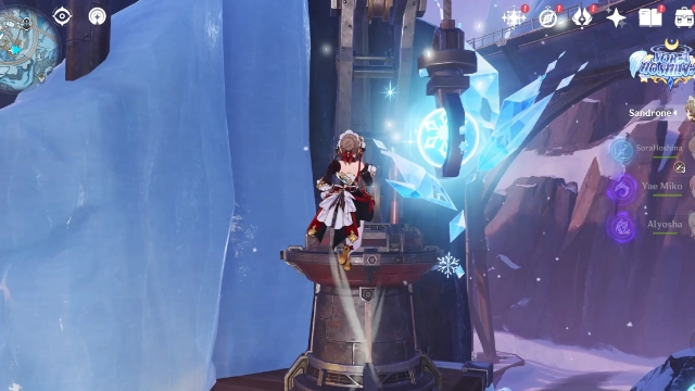 Fellfrost Peak Cryoculus Collectables: #14 In between the claw of a mechanism