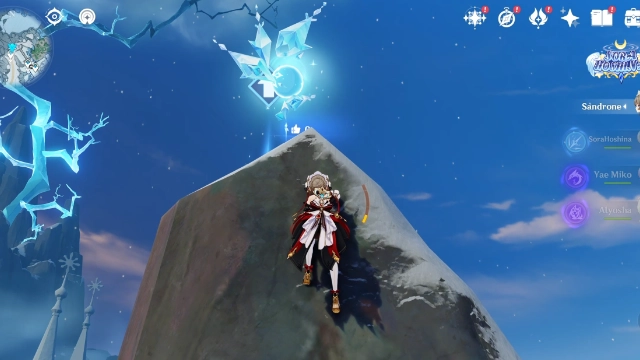 Fellfrost Peak Cryoculus Collectables: #23 On top of the mountain near the waypoint