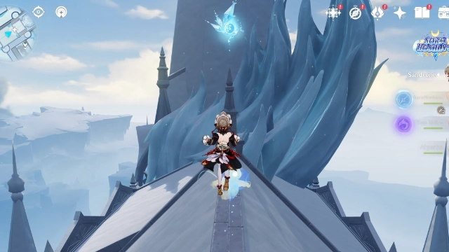 Fellfrost Peak Cryoculus Collectables: #30 On top of the castle