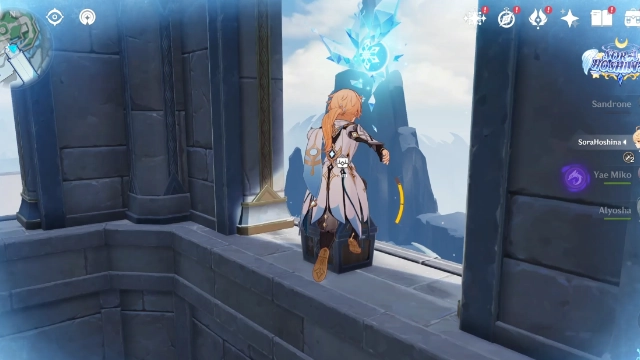 Fellfrost Peak Cryoculus Collectables: #31 On the window at the top of the tower