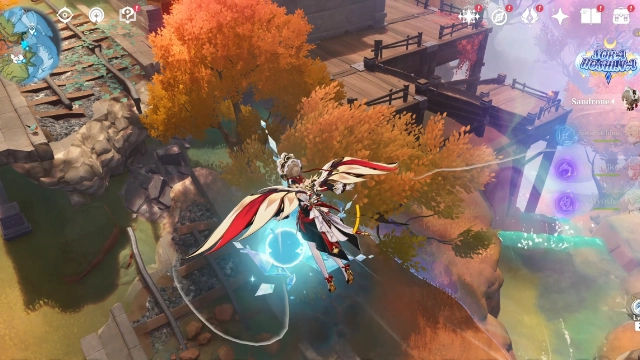 Flamefeather Valley Cryoculus Collectables: #1 Floating between two broken sections of train track