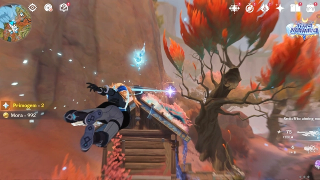 Flamefeather Valley Cryoculus Collectables: #4 On top of the house
