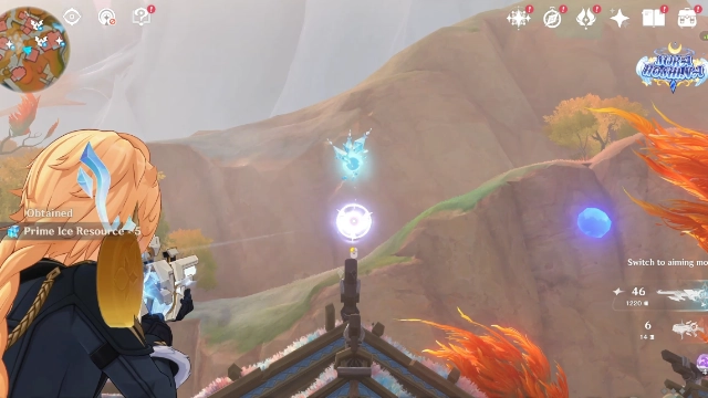 Flamefeather Valley Cryoculus Collectables: #5 On top of the house