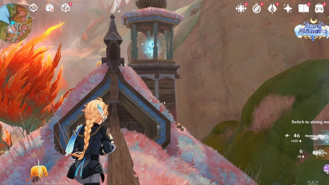 Flamefeather Valley Cryoculus Collectables: #6 Inside the chimney on top of the house