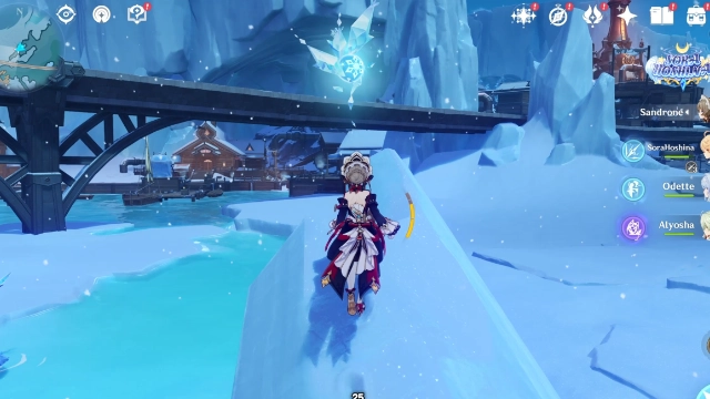 Volkodlak Tundra Cryoculus Collectables: #13 Above the spiky ice block