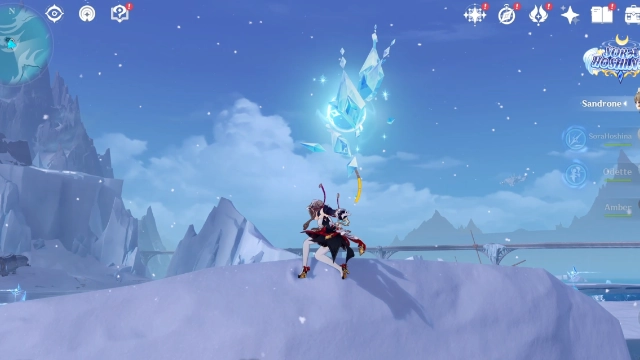 Volkodlak Tundra Cryoculus Collectables: #15 Above the icy hill just beside teleport waypoint