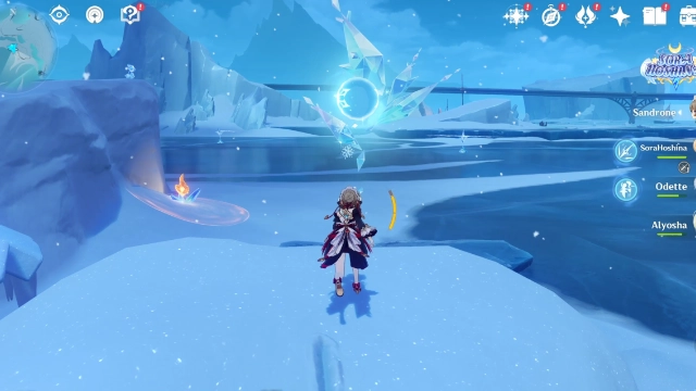 Volkodlak Tundra Cryoculus Collectables: #16 Top of the buried igloo with nearby Jack Frosts