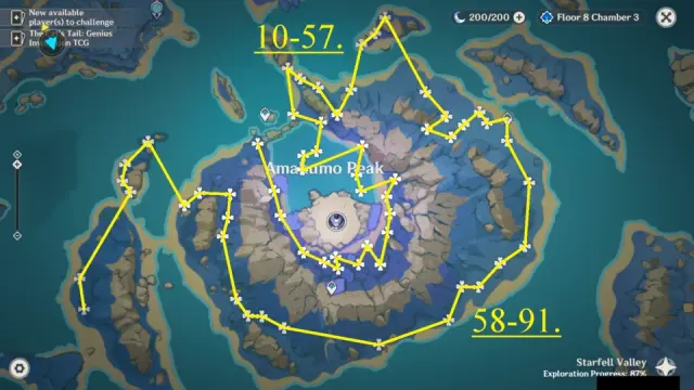 Amakuma Peak Amakumo Fruit Farming Route Map