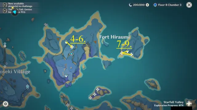 Fort Hiraumi Amakumo Fruit Farming Route Map