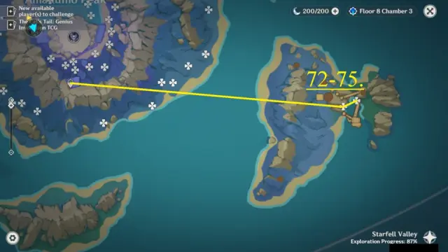 Hilichurl Camp Amakumo Fruit Farming Route Map