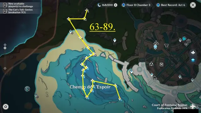 Chemin de Lespoir Beryl Conch Farming Route Map