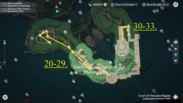 Institute of Natural Philosophy Beryl Conch Farming Route Map