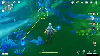 Pale Forgotten Glory Beryl Conch Farming Route: #How to reach Node #9 from the Teleport