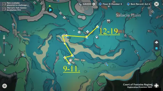 Pale Forgotten Glory Beryl Conch Farming Route Map