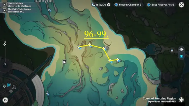 Thalatta Submarine Canyon Beryl Conch Farming Route Map